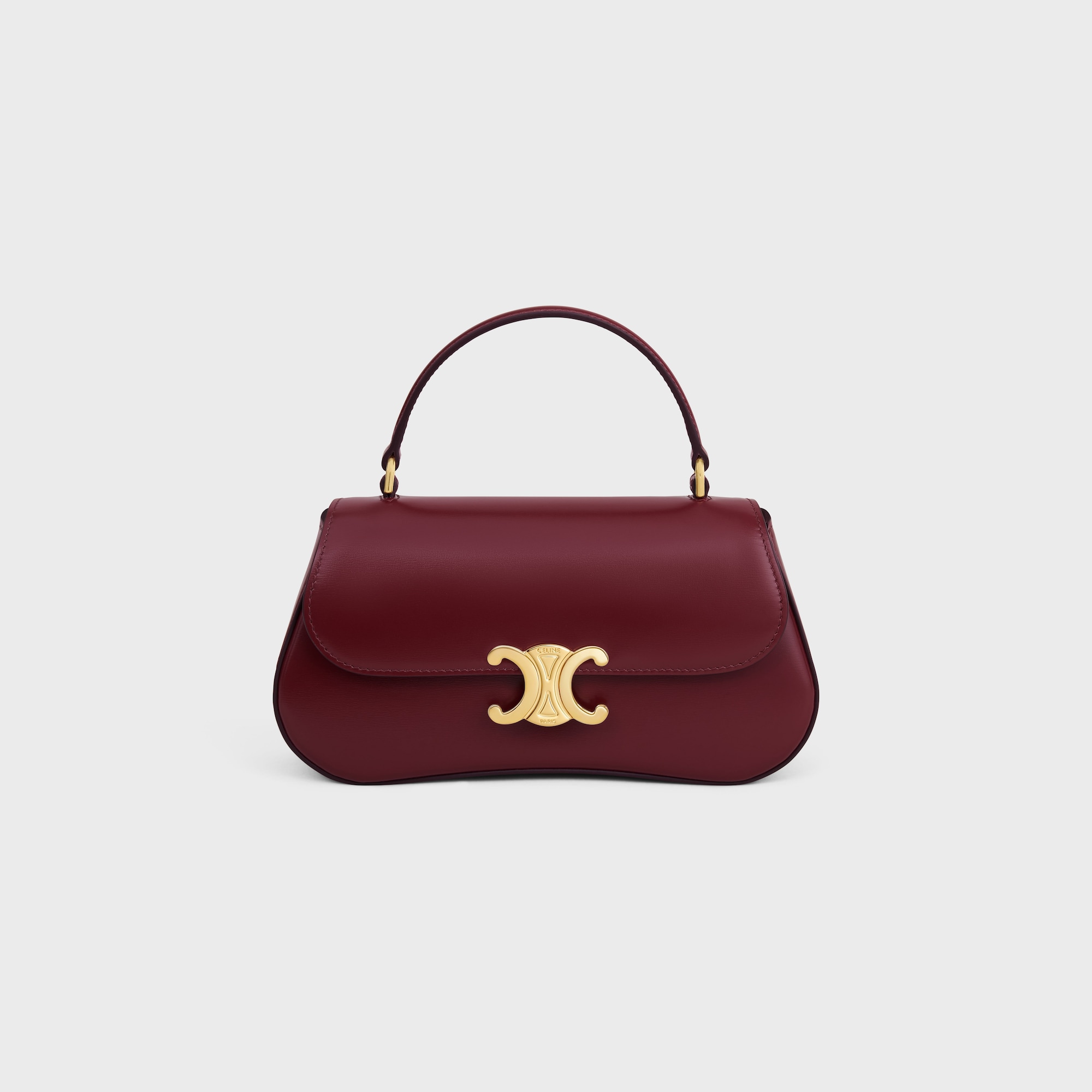 TEEN CELINE LOLA IN SHINY CALFSKIN LIGHT BURGUNDY - Image 1